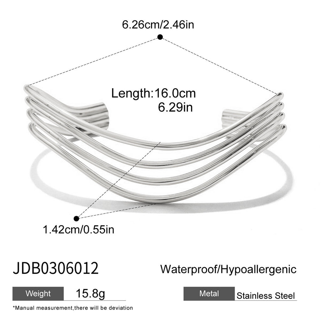 Imitation Pearl Bracelet Non-Fading Bow Jewelry Stainless Steel Accessories for Women