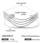 Imitation Pearl Bracelet Non-Fading Bow Jewelry Stainless Steel Accessories for Women