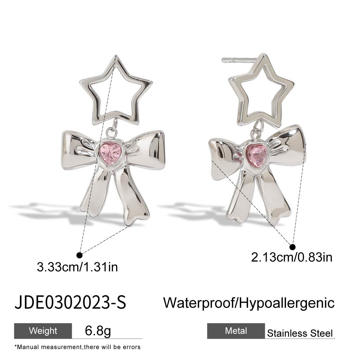 Simple Stainless Steel Necklace 18K Golden Beach Ocean Pendant Non-Fading Jewelry