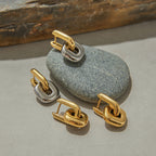 Color Block Earrings Stainless Steel Earrings Ear Jewelry Accessories earrings