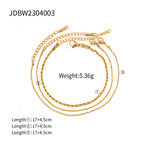 Jewelry Bracelet Non-Fading Bangle Stackable Stainless Steel Accessories bracelet