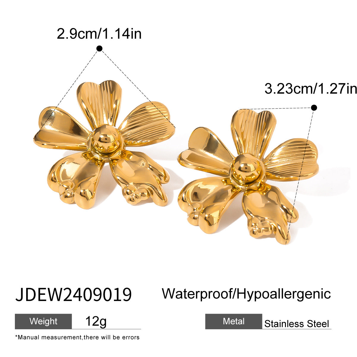 Square Black Oil Drop Necklace Jewelry for Women Stainless Steel Jewelry necklace