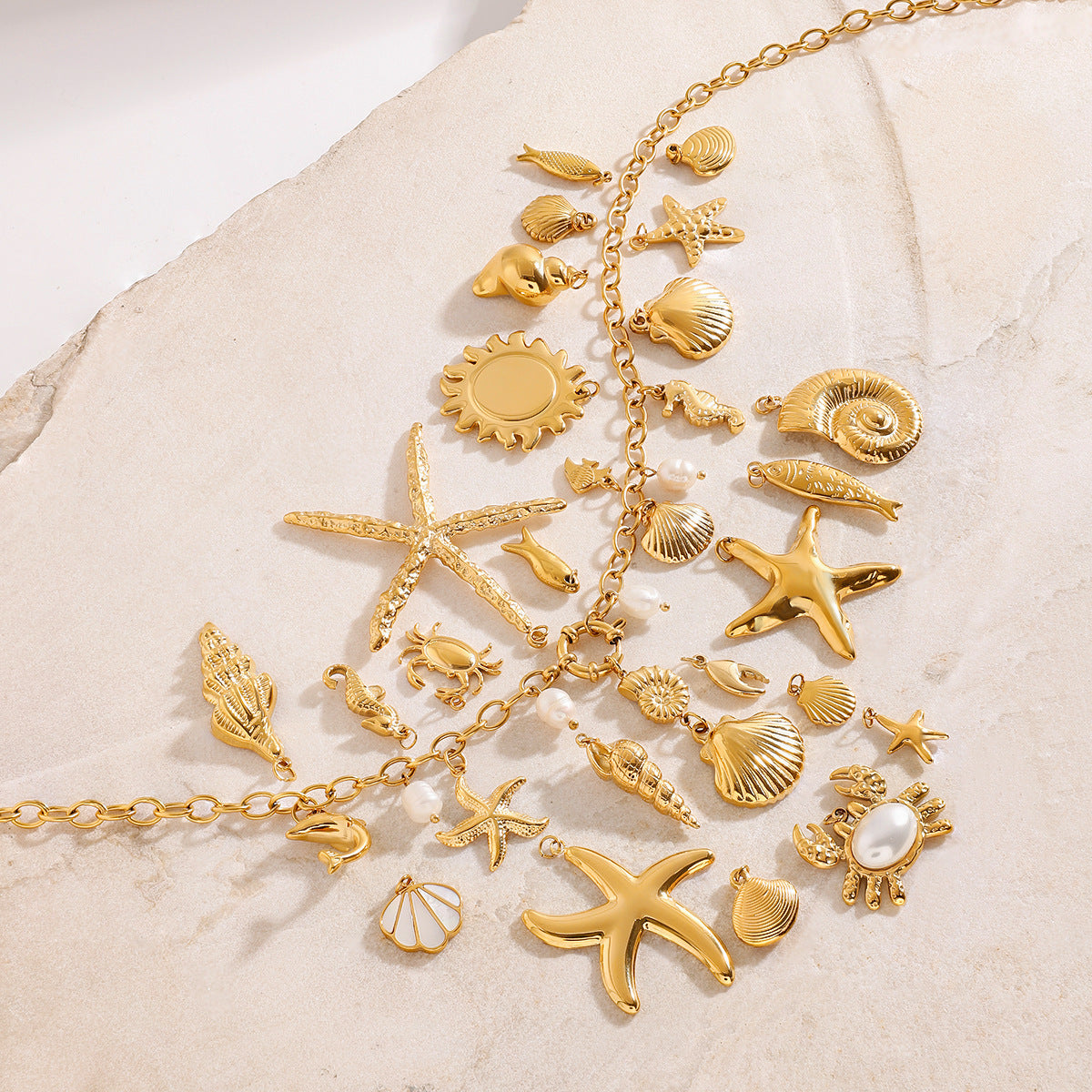 Bracelet Diy Jewelry Accessories Stainless Steel Necklace Pendant Pendant Accessories Materials