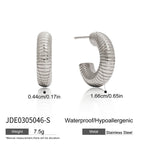 Earrings, ear studs, stainless steel jewelry for women, non-fading ear accessories