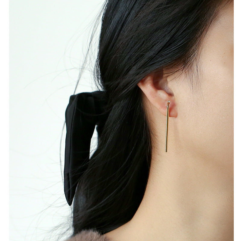 925Silver Needle Earrings for Women2020New Trendy Long Earrings Jewelry