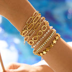 Stainless Steel Bracelet Stacking Jewelry Accessories for Women