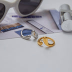 Water Drop Ring Non-Fading Jewelry rings Stainless Steel Jewelry