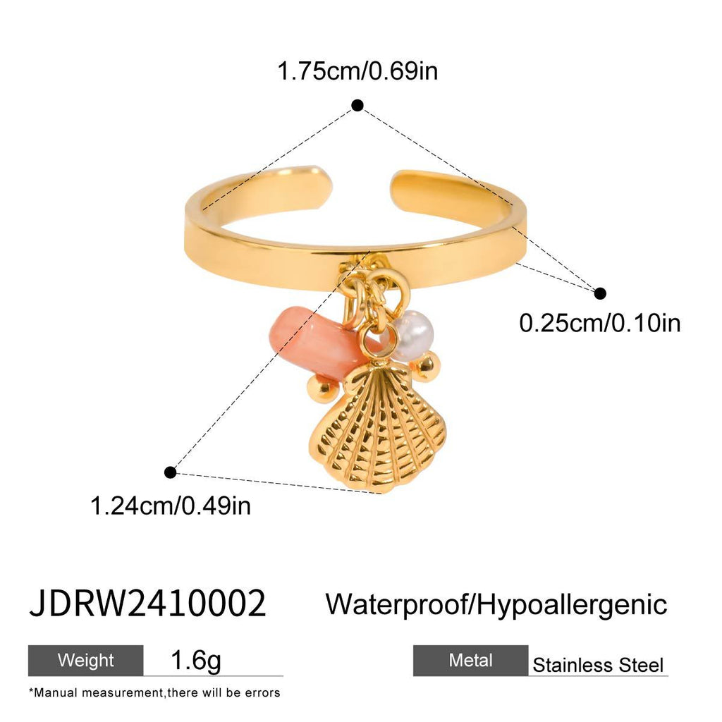 Starfish Necklace Collarbone Chain Stainless Steel Jewelry Non-Fading