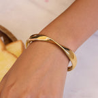 Stainless Steel gold Bracelet Jewelry Non-Fading18k Ornament Women