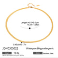 Gold-Plated Stainless Steel Choker Necklace with Snake Chain Detail — jewelry construction