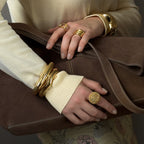 Hollow Ring Non-Fading Jewelry for Women Rings