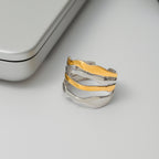 Ring Non-Fading Jewelry for Women Design Stainless Steel Accessories rings