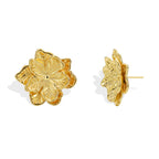 E0652 Chanel Style Fashion Retro Camellia Earrings for Women Flower Ear Accessories