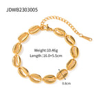 Cuban Chain Bracelet Blogger Same Style Stainless Steel Gold Plated Women Men Hip Hop Bracelet