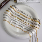 Stainless Steel Zircon Bracelet Women's Non-Fading Jewelry