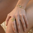 Devil's Eye OT Non-fading Stainless Steel Autumn Winter Bracelet