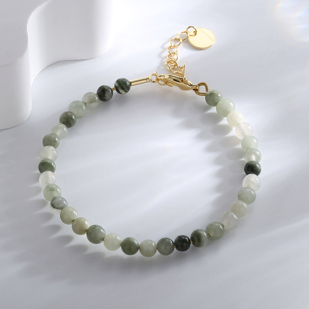 B0178 Fashion Black Gallstone Bracelet for Women Retro Simple Design Sense Bracelet