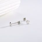 SE0190 S925Silver Star Simple Earrings Small Ear Bone Stud Earrings for Women Cross-border