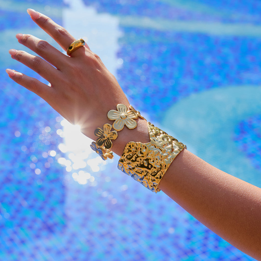 Non-fading Bracelet for Women Jewelry18k Gold-plated Stainless Steel Jewelry Bracelet