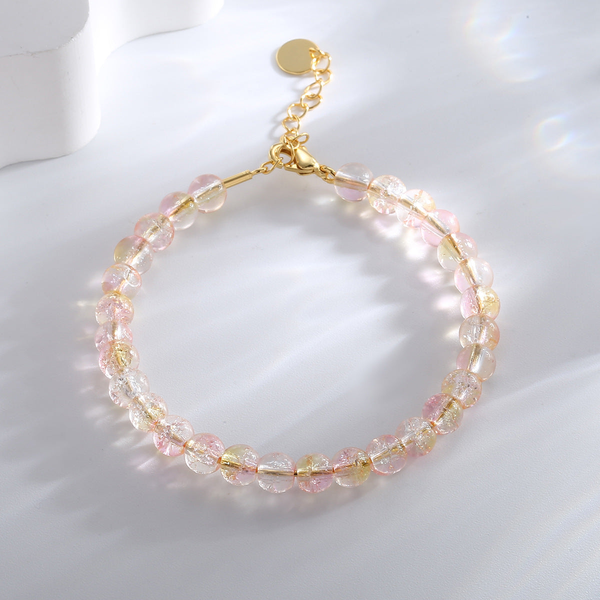 B0177 Korean Style Fashion Colorful Beaded Bracelet for Women Bohemian Summer Style Cute Bracelet