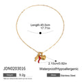 Modern Gold-Plated Stainless Steel Choker Necklace — Polished Detail — jewelry construction