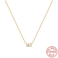 925 Sterling Silver Angel Number Collarbone Necklace — collection product image 06