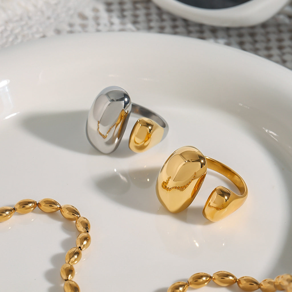 Ring Women's Design Non-Fading Jewelry Stainless Steel Jewelry rings