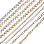 Stainless Steel Zircon Bracelet Women's Non-Fading Jewelry