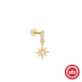 Heart Stud 925 Sterling Silver Earrings — craftsmanship detail — jewelry finish and design detail