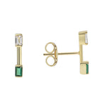 E0351 Geometric Earrings for Women Retro Fashion Design Sense Earrings Minimalist Style Accessories