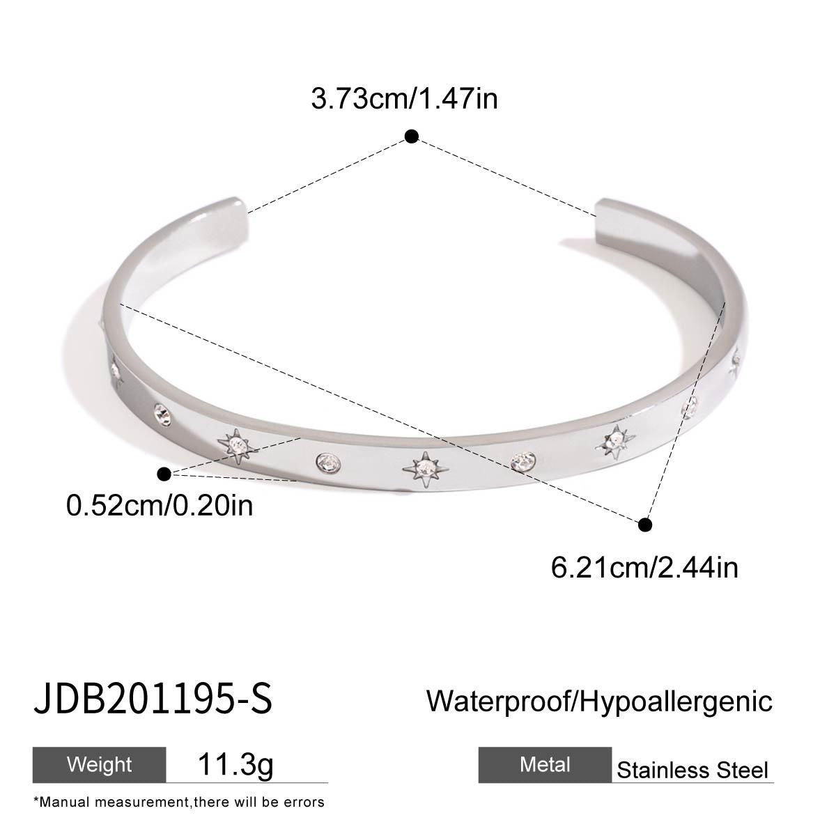 Stainless Steel Bracelet Non-Fading Jewelry Bracelet18K Gold accessories