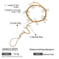 Gold-Plated Stainless Steel Cubic Zirconia Bracelet — Boutique Edit — product styling — jewelry finish and design detail