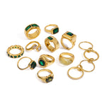 2H Stainless Steel Ring Non-Fading Women's Design Ring Non-Fading Jewelry ring