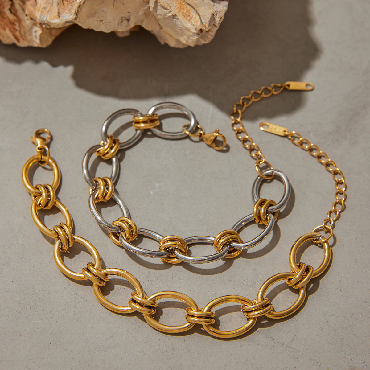 2H Stainless Steel Bracelet Jewelry Women Design Non-Fading Accessories