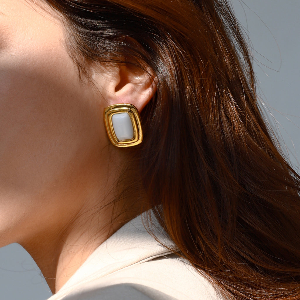 Earrings Stainless Steel Studs earrings Ornament