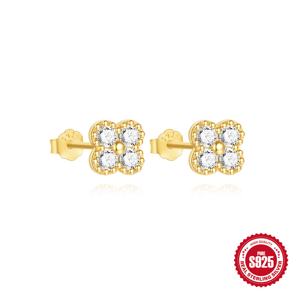 Diamond Turquoise Sterling Silver Jewelry Set Necklace Earrings Ring