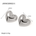 18K Gold-Plated Vintage Minimalist Earrings — close-up detail — jewelry finish and design detail