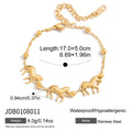 18K Gold-Plated Stainless Steel Bracelet — Curated Style — jewelry construction