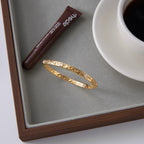 2H Zircon Bracelet Does Not Fade18k Gold Stainless Steel Jewelry Accessories