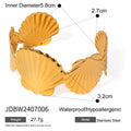 Gold-Plated Stainless Steel Bracelet — Contemporary Edit — jewelry construction