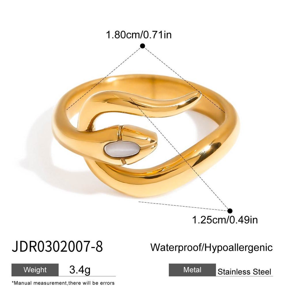 Original design jewelry stainless steel ring non-fading accessory rings