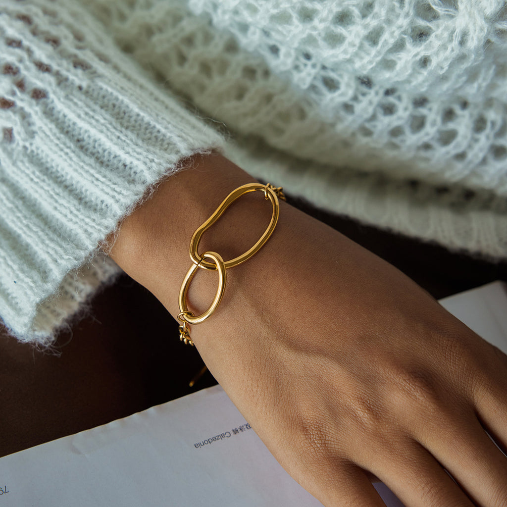 Devil's Eye OT Non-fading Stainless Steel Autumn Winter Bracelet