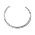 New Fashion Simple Oval Bead Bracelet Jewelry 14K Gold Stainless Steel Necklace Women's Necklace