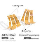 Stainless Steel Pearl Heart Necklace Oil Drop Collarbone Chain Jewelry